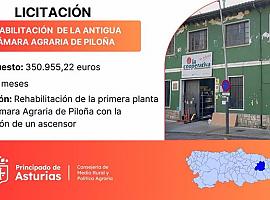 350.000 euros para la rehabilitación de la Cámara Agraria de Piloña para mejorar su accesibilidad y eficiencia energética