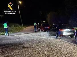 La Guardia Civil desmantela una "kedada" con más de 120 coches en Gijón y Somonte: continúan las investigaciones