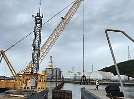 Avanzan a toda máquina las obras de la nueva explanada portuaria en Avilés: un proyecto clave para el desarrollo logístico de Asturias