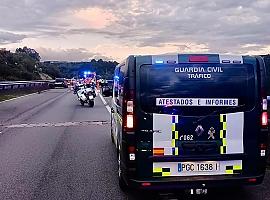 Trágico accidente en la Autovía Minera: Un gijonés de 38 años muere tras ser arrastrado 90 metros por un camión