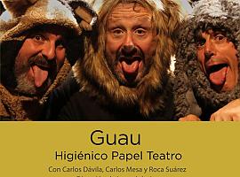 “Guau”: Humor y reflexión sobre la relación humano-perro llegan a Grado de la mano de Higiénico Papel Teatro