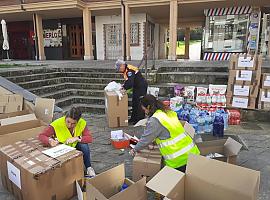 Avilés se moviliza en apoyo a las zonas afectadas por la DANA con una intensa recogida de material