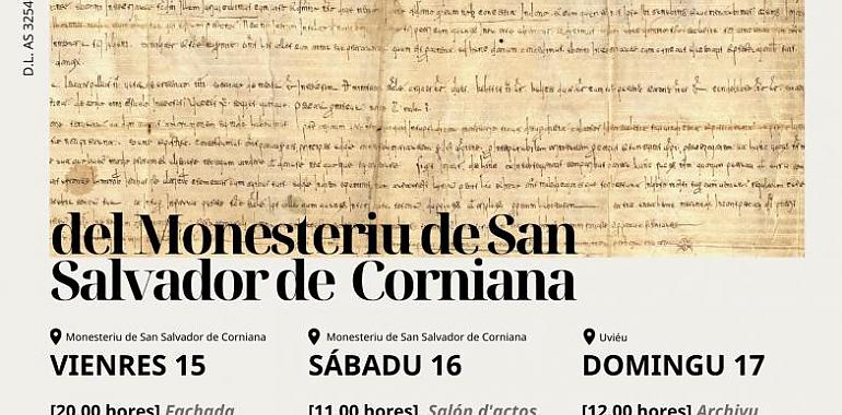 El pergamino fundacional del monasterio de Cornellana regresa a Asturias tras mil años para una exhibición histórica