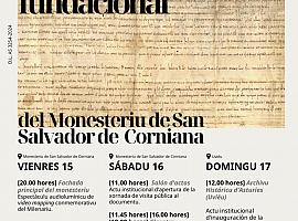 El pergamino fundacional del monasterio de Cornellana regresa a Asturias tras mil años para una exhibición histórica