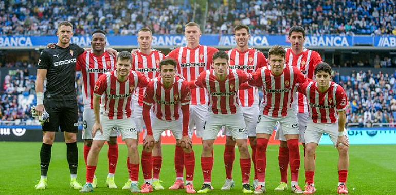 El Sporting suma en Riazor (1-1)