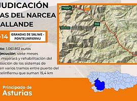 Fomento adjudica por más de un millón de euros la mejora de la AS-14 entre el Puerto del Palo y Pontelinfiernu