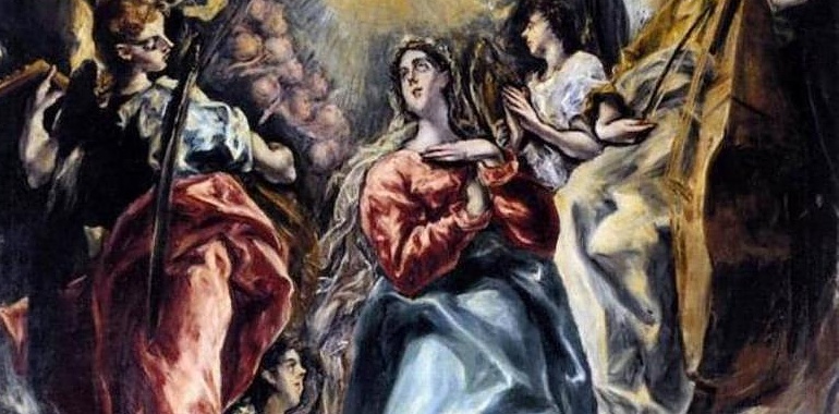 El Greco en Asturias: La obra maestra "La Anunciación de la Virgen" es declarada Bien de Interés Cultural