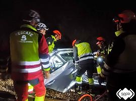 Trágico accidente en Corvera: Fallece un hombre al caer su vehículo a las vías del tren