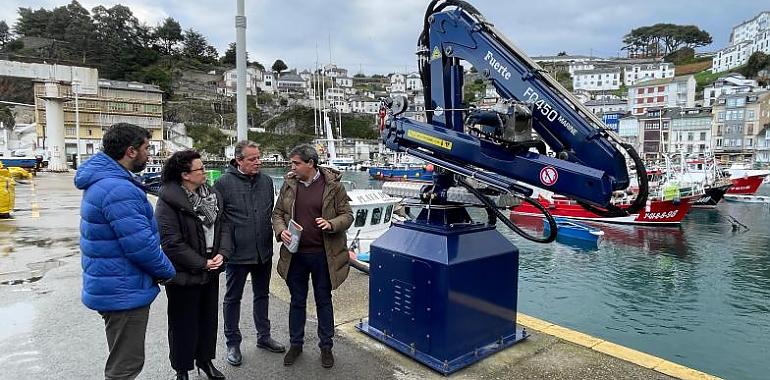 Se modernizan algunos puertos pesqueros con nuevas grúas para impulsar la seguridad y atraer a las nuevas generaciones