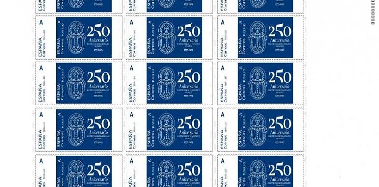 Correos conmemora los 250 años del Colegio de Abogados de Oviedo con un sello personalizado