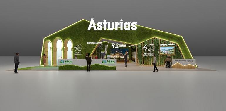  "Asturias Paraíso Natural celebra su 40º aniversario en Fitur con un estand innovador y una serie de actividades que enamorarán al mundo del turismo"