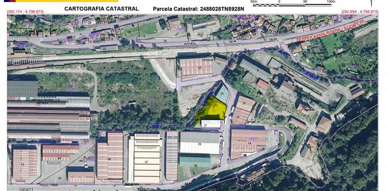 Preocupación en Langreo por la instalación de un parque de baterías a pocos metros de viviendas y un geriátrico