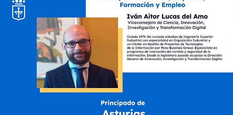 Nombramiento oficial: Iván Aitor Lucas asume el cargo de viceconsejero de Ciencia, Innovación, Investigación y Transformación Digital en Asturias