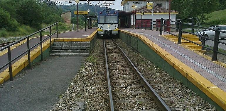 Tragedia en Gijón: Un hombre muere atropellado por un tren mientras recogía madera junto al apeadero de La Aguda