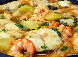 Recetas de una abuela asturiana: caldereta de pescado y marisco (como se hizo siempre en casa)