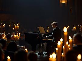 Oviedo se ilumina con la magia del piano: conciertos a la luz de las velas este 14 de febrero