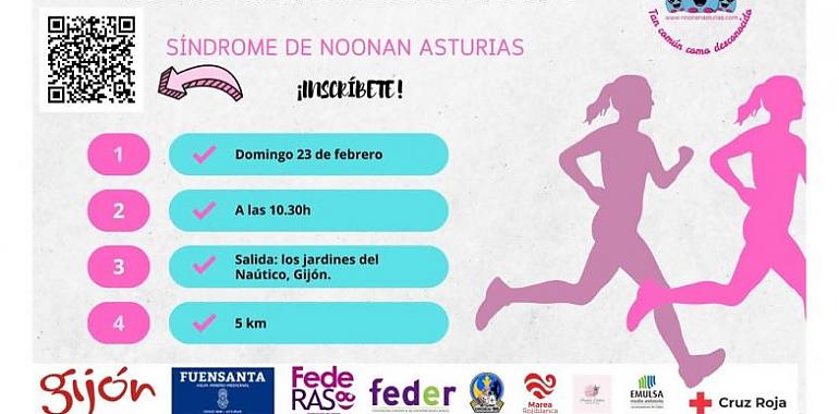 Gijón acoge la IV Marcha Solidaria por el Síndrome de Noonan para dar visibilidad a las Enfermedades Rara