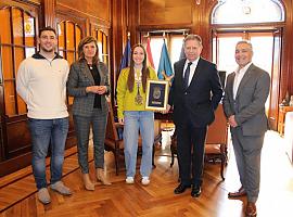 Oviedo rinde homenaje a Eva Otero, nueva Campeona de Europa Sub 21 de Kárate