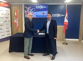 Telecable y el Grupo Covadonga renuevan su histórica alianza para seguir impulsando el deporte en Gijón