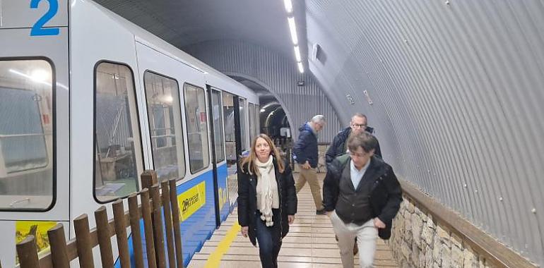 El Funicular de Bulnes se moderniza con una inversión de 1,6 millones para mejorar seguridad y eficiencia