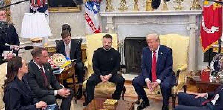 Asombro mundial: el bochornoso enfrentamiento entre Trump y Zelenski en la Casa Blanca deja a Ucrania en una posición incierta