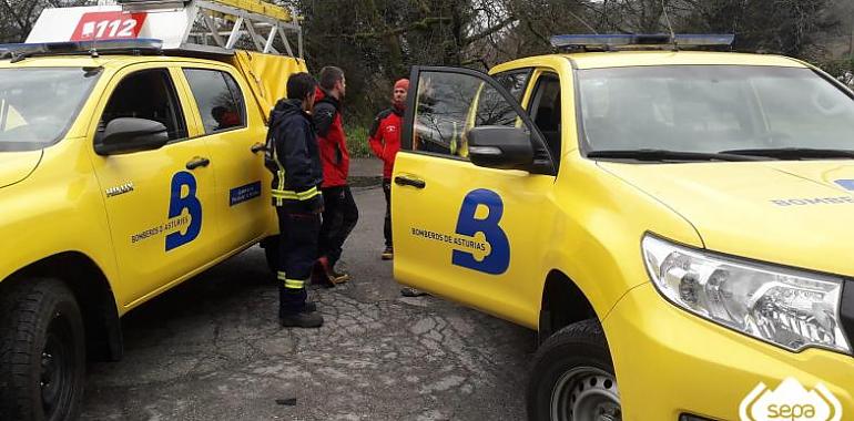 Búsqueda contrarreloj en Ribera de Arriba: despliegue de emergencia para localizar a un hombre desaparecido