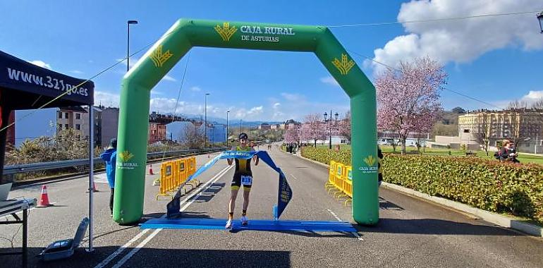  Oviedo inaugura la temporada de duatlón con récord de participación y victorias para Alzaga y Mesa