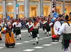 Gijón conquista Nueva York: la Banda de Gaitas Villa de Xixón deslumbra en el desfile de San Patricio