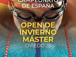 Los gigantes del agua llegan a Oviedo: la élite de la natación Masters compite este fin de semana en el Parque del Oeste