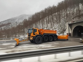 Asturias en alerta por nieve, viento y fuerte oleaje: activado el Plan de Vialidad Invernal