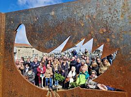 “No enterraron cuerpos, sembraron dignidad”: Asturias honra a sus 43 represaliados en el Memorial dos 90 de San Breixo, en Celanova