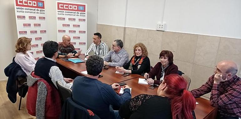 CCOO Xixón arranca una nueva etapa con Jorge Espina al frente y un equipo renovado que pone el foco en la industria y el empleo