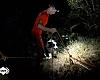 Covi, el perro que no ladraba: siete horas de búsqueda nocturna, drones térmicos y un rescate feliz en un acantilado de Ribadesella