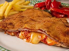 Recetas de una abuela asturiana: Cachopo de sobrasada y queso de Mahón (para sentase, afloxar el botón del pantalón y comer sin prisas)
