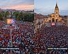 Asturias borda la segunda estrella: una noche de gritos, abrazos y fiesta en las calles
