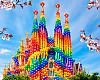 Barcelona se llena de color con Balloon Story, una aventura inmersiva creada con más de 60.000 globos