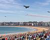 Gijón vuelve a mirar al cielo: horarios, aeronaves y claves del Festival Aéreo de su vigésimo aniversario