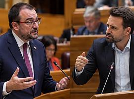 Barbón y Queipo dibujan dos Asturias frente a frente: vivienda pública y ayudas contra rebajas fiscales, más suelo y auditoría del Sespa