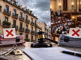 El Congreso tumba los dos decretos de vivienda: cae la prórroga que afectaba a 41.917 alquileres asturianos