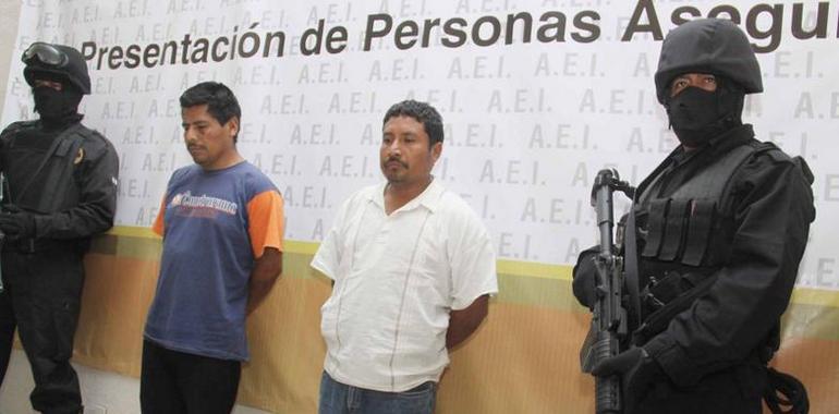 Detenidos dos secuestradores en Oaxaca