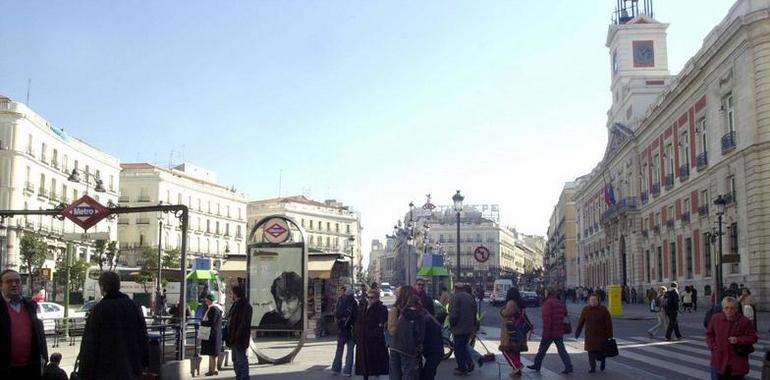 La nochevieja discurrió apacible en Sol