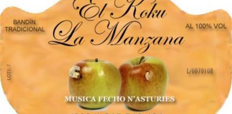 El Koku la manzana, el jueves en la fiesta del oriciu en Tierrastur Águila