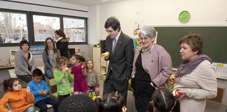 Navarra presenta la segunda campaña escolar de fomento del consumo de frutas y verduras 