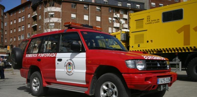 Un fallecido al caer la excavadora en un pozo en Santa Cruz del Sil (León)