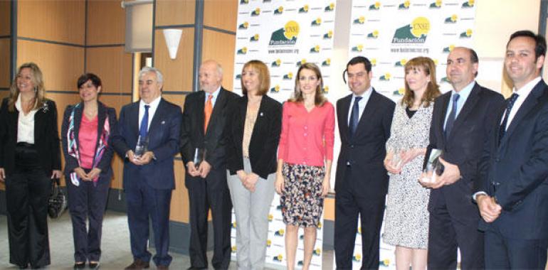 Doña Letizia entrega los premios de la Fundación CNSE