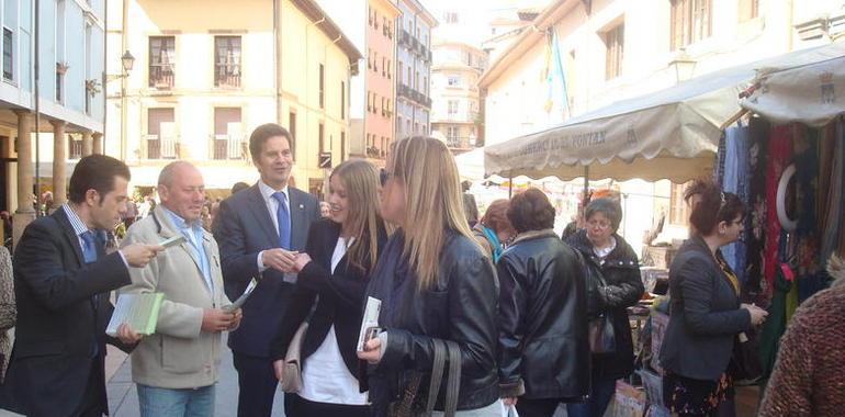 URAS cierra su campaña electoral con una espicha en Llanera