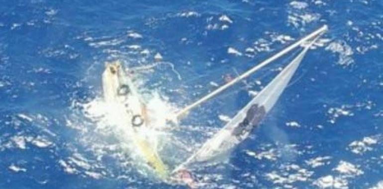 Salvamento Marítimo rescata al tripulante de un velero a unas 80 millas al Sur de Tenerife