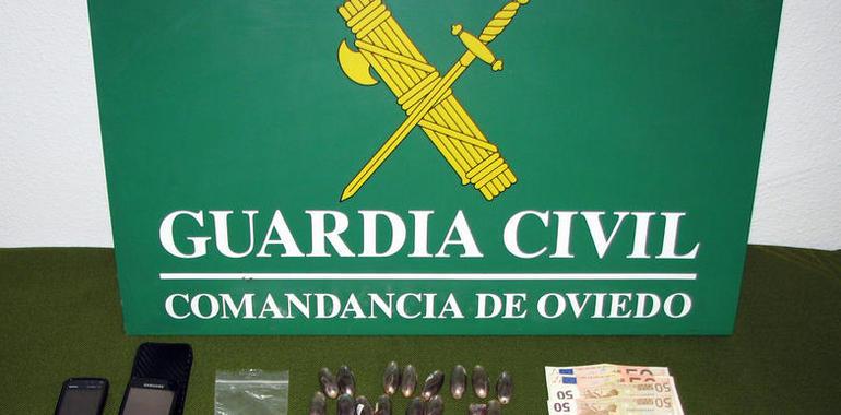  Un detenido por la Guardia Civil en La Manjoya por tráfico de drogas