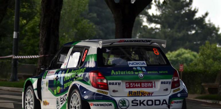 Berti Hevia, segundo en el Rallye Internacional de las Rías Baixas 