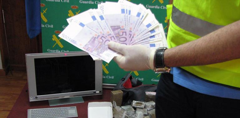 Detenido un ovetense por falsificación de moneda (60.000 €) y tráfico de drogas